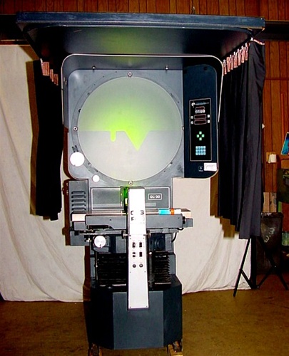 30" Screen OGP QL-30-S OPTICAL COMPARATOR, DI-METRIC DRO w/PROG. GEO. FUNCTIONS - powiększ zdjęcie