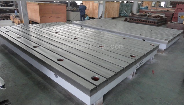 Floor Plates (for HBM's) - Cast Iron T slotted Floor Plates