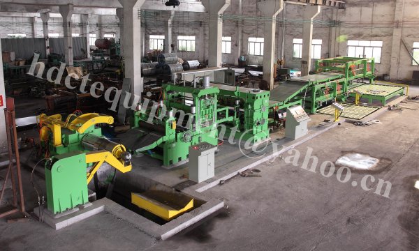 Cut - To - Length Lines - rotary flying shear cut to length line