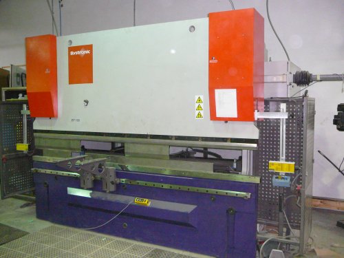 110 Ton, BYSTRONIC EP 31/100, CYBELEC CNC, CROWNING, WILA TOOLING,MFG:2010, Our stock number: 9372 - Haga clic para agrandar la imagen