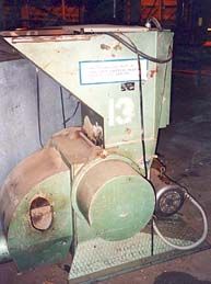 10HP Motor P.I. Industries D-4 PLASTIC GRANULATOR - powiększ zdjęcie