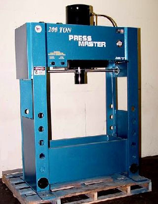 200 Ton 16Inch Stroke Pressmaster 200T-E/H H-FRAME HYDRAULIC PRESS, Pressure R - Haga clic para agrandar la imagen