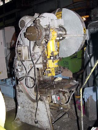 36 Ton 3Inch Stroke L & J 4 OBI PRESS, Mechanical Clutch - powiększ zdjęcie