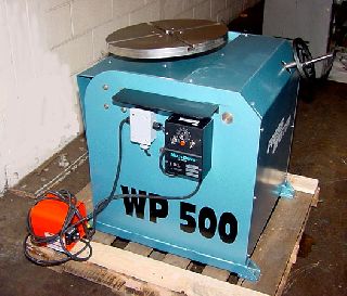 500Lb Cap. Pressmaster WP-500 WELDING POSITIONER, Variable Power Rotation, - powiększ zdjęcie