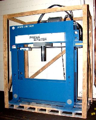 100 Ton 12 Stroke Pressmaster 100T - E/H - XWMWH H-FRAME HYDRAULIC PRESS, - powiększ zdjęcie