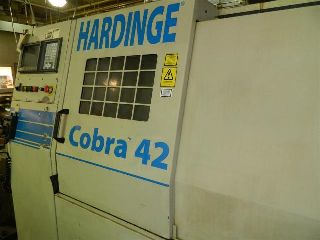 Hardinge COBRA 42 CNC LATHE, Fanuc 0T, LNS Barfeed - Haga clic para agrandar la imagen
