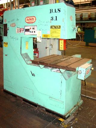 36 Throat Kalamazoo VS36 VERTICAL BAND SAW, air feed table, no welder - powiększ zdjęcie
