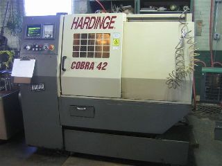 Hardinge Cobra 42 CNC LATHE, Fanuc 21T, 6chk., Tailstock - powiększ zdjęcie