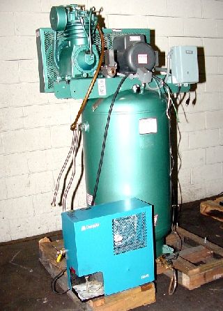 5HP Motor Kellogg-American 335TV AIR COMPRESSOR, with Air Dryer, 20 CFM, 22 - powiększ zdjęcie