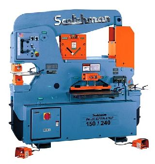 150 Ton Scotchman DO 150/240-24M NEW IRONWORKER, 150 & 240 Ton, Dual Operat - Haga clic para agrandar la imagen
