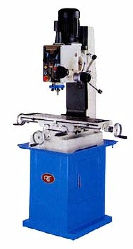 New Vertical Mills - 32 Table 1.5HP Spindle Rong Fu RF-45 Geared Head Mill/Drill VERTICAL MILL,