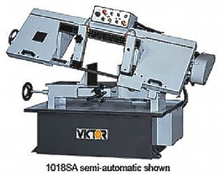 New Horizontal Band Saws - 10 Width 10 Height Victor 1018 Horizontal Bandsaw HORIZONTAL BAND SAW, Ma
