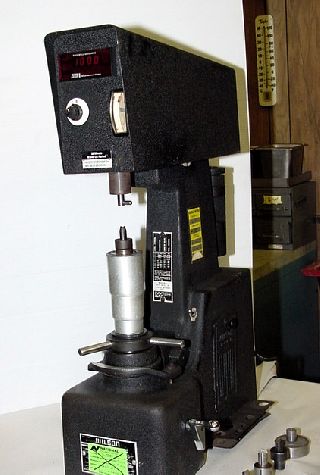 Hardness Testers - Wilson-Rockwell 3DR b RB P DIGITAL HARDNESS TESTER, DIGITAL HARDNESS TESTER