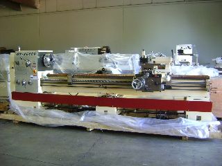 New Lathes - 20 Swing 80 Centers GMC GT-2080 ENGINE LATHE, 4-1/8 Bore, 12spd, 10hp