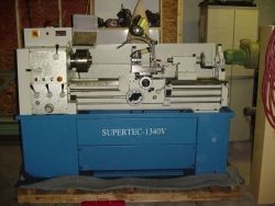 New Lathes - 14 Swing 40 Centers Supertec 1440V ENGINE LATHE, 1-9/16 Bore, with Varia