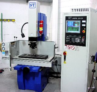 Surface Grinders - 11.8 X AXIS 9.8 Y AXIS Supertec ZNC-310 NEW RAM EDM, 30 Amps -