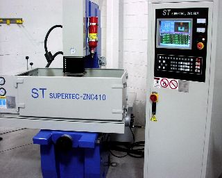 Surface Grinders - 15.7 X AXIS 11.8 Y AXIS Supertec ZNC-410 NEW RAM EDM, 50 Amps