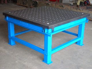 Welding Table - 5 Length 8 Width FPM 5 x 8 WELDING TABLE, Cast Iron Welding Platen