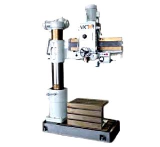 New Radial Drills - 33.5 Arm 8.25 Column Victor 833 RADIAL DRILL, Spindle Stroke 8.25, 6 spe