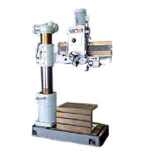 New Radial Drills - 37.41 Arm 8.25 Column Victor 837 RADIAL DRILL, Spindle Stroke 8.25, 6 sp