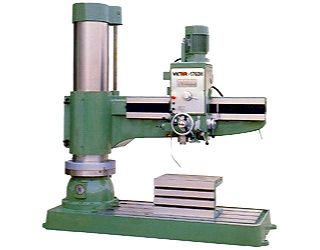 New Radial Drills - 63 Arm 17 Column Victor 1763H RADIAL DRILL, Spindle Stroke 14-9/16, 12 s