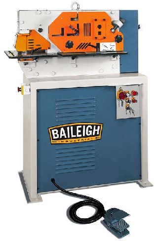 New Ironworkers - 44 Ton 6.88 Throat Baileigh SW-443 NEW IRONWORKER, 4 station, 5 Hp, 220V,