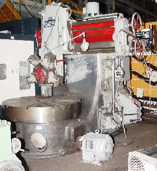 Vertical Boring Mills & Turret Lathes - 60 Table 66 Swing Webster&Bennett 60 VERTICAL BORING MILL,  4 Jaw Chuck,