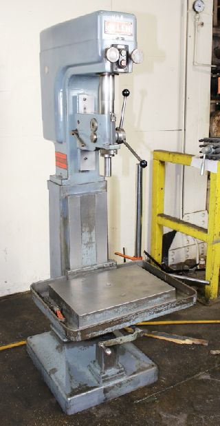 Single Spindle Drill Presses - 16 Swing 1HP Spindle Allen BMD DRILL PRESS, 1 HP, #2MT, Floor Drill, Adjus