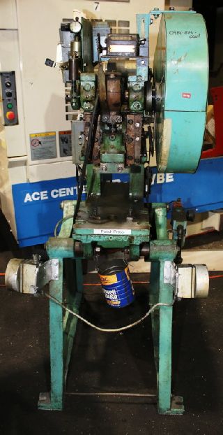 O.B.I. Presses, Flywheel Type - 10 Ton 1.25 Stroke Benchmaster 192 OBI PRESS, Mechanical Clutch