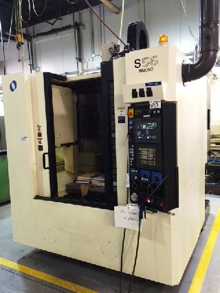 Vertical Machining Centers. VMC's - 35.4 X Axis 19.7 Y Axis Makino S56 VERTICAL MACHINING CENTER, Pro 3 CONTR