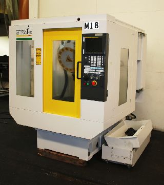Vertical Machining Centers. VMC's - 19 X Axis 15 Y Axis Fanuc RoboDrill  T14-1B VERTICAL MACHINING CENTER, Fa