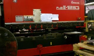 138 Ton Press Brake, AMADA FBD1253NT, UP-ACTING CNC PRESS BRAKE, MFG:2007  - powiększ zdjęcie