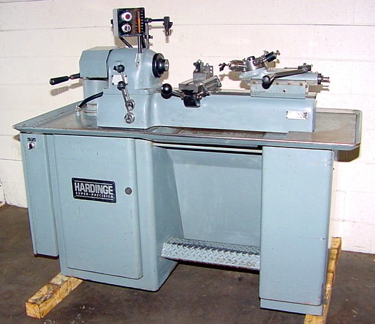 9" Swing Hardinge DSM59 SECOND OP LATHE, Vari-Speed,5C-Collet Closer,Turret&Cross Slide - Haga clic para agrandar la imagen