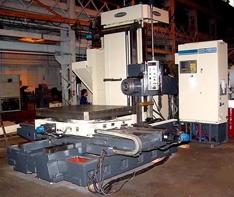 4.3" Spindle 79" X Axis Toshiba BTD-11ER16 HORIZONTAL BORING MILL, Tosnuc 777 Cntrl, Rotary Tbl, 60 ATC, Coolant Thru - Haga clic para agrandar la imagen