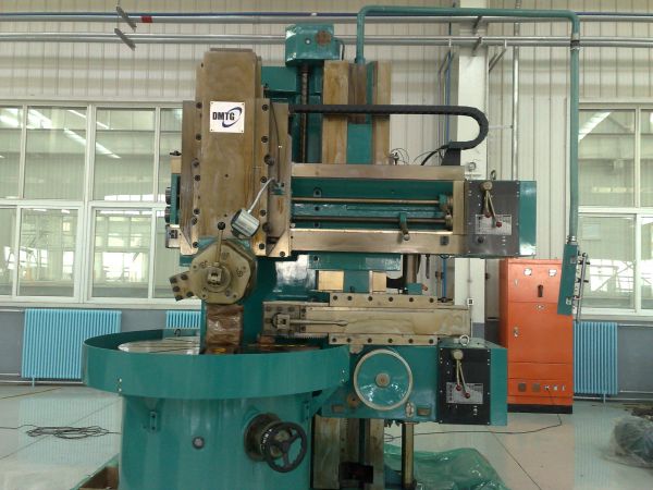55" Table 63" Swing Dalian VTL61160 VERTICAL BORING MILL, Turret & Sidehead, FacePlate w/4-Jaws, 40 HP, - powiększ zdjęcie