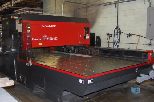 2000 WATT AMADA PULSAR LC2415XLA3 CNC LASER  - Haga clic para agrandar la imagen