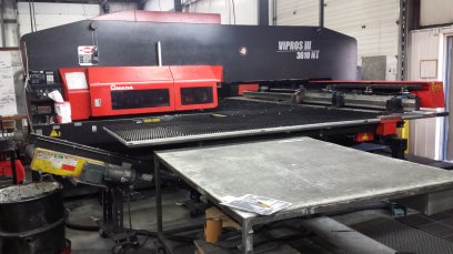 33 Ton, AMADA, VIPROS III 3610 NT, 58 STA., 4 A/I, MFG: 2004 - Haga clic para agrandar la imagen