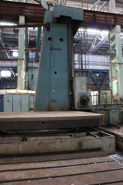 Horizontal boring machine - Haga clic para agrandar la imagen