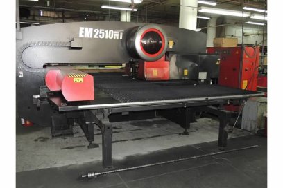 Amada EM-2510NT used turret punch pressWith AMNC NT control Mfg:2004 - Haga clic para agrandar la imagen