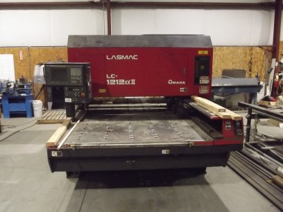 1500 WATT AMADA LC1212XL LASER W/ FANUC CNC CONTROL MFG: 1995 - REBUILT 2012 - APPROXIMATELY 70,000 HOURS   - Haga clic para agrandar la imagen