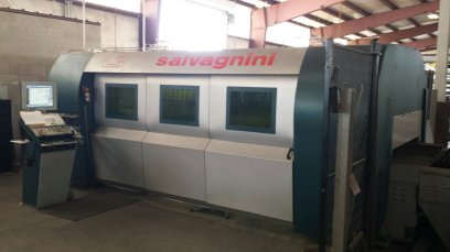 SALVAGNINI L3 FIBER, 5\' x 10\' 2000 WATT , MFG:2011 - Haga clic para agrandar la imagen