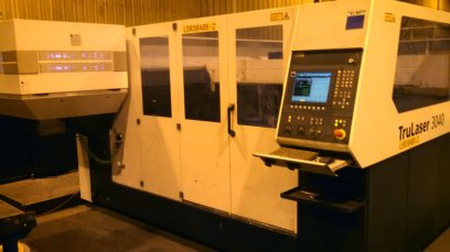 TRUMPF TRULASER 3040, 4000 WATT, 80\" X 160\", DUAL PALLET,MFG:2011 - Haga clic para agrandar la imagen