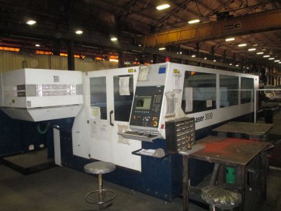 TRUMPF TRULASER 3030,4000 WATT,W/LIFTMASTER LOAD/UNLOAD,MFG:2010, - Haga clic para agrandar la imagen