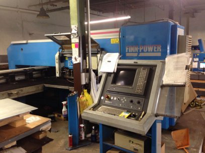 22 TON FINN POWER F5-20 TURRET PUNCH PRESS MFG:2000 - Haga clic para agrandar la imagen