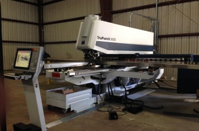 20 Ton, TRUMPF, TRUPUNCH 3000, 50\" X 100\", MFG:2013, LIKE NEW - Haga clic para agrandar la imagen