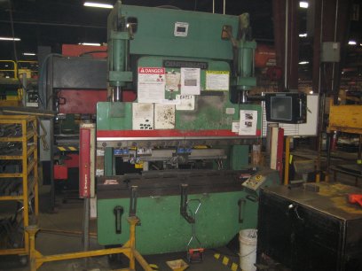 60 Ton X 6\' Cincinnati 60CBII4, 2-axis CNC Back Gauge(Upgrade)Mfg:1997 - Haga clic para agrandar la imagen