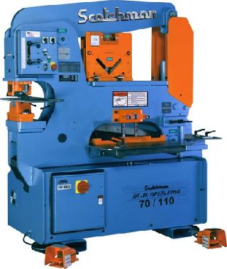 70 Ton Scotchman DO 70/110-24M NEW IRONWORKER, 70 & 110 Ton, Dual Operator - Haga clic para agrandar la imagen