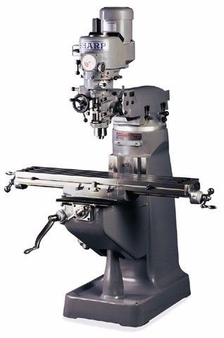 42Inch Table 3HP Spindle Sharp LMV-42 VERTICAL MILL, 3 HP Variable Speed - Haga clic para agrandar la imagen
