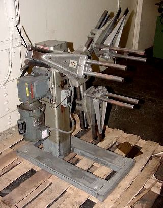 500Lb Cap. 10Inch Width Jaco JVRE-1013-1 UNCOILER, Motorized - Haga clic para agrandar la imagen