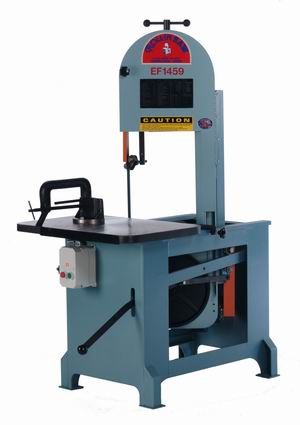 14.5Inch Throat 8.75Inch Height Roll-In EF-1459 BAND SAW, Vertical, 1 HP  1 or 3 - Haga clic para agrandar la imagen